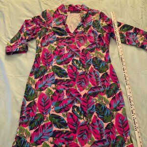 Katherine Way 3/4 sleeve v-neck dress